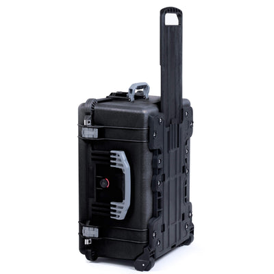 Pelican 1610 Case, Black with Silver Handles and Latches ColorCase