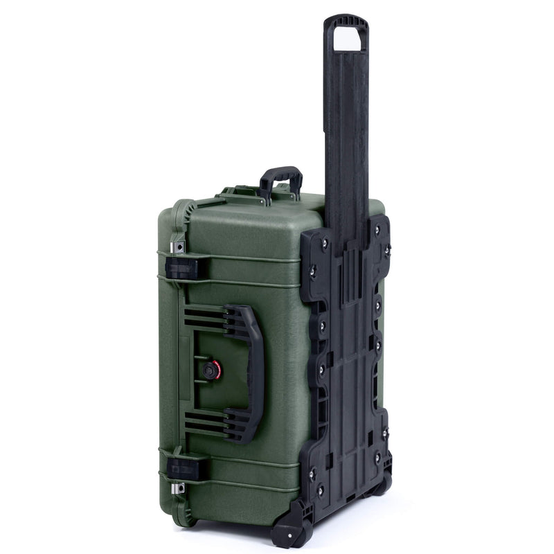 Pelican 1610 Case, OD Green with Black Handles and Latches ColorCase 