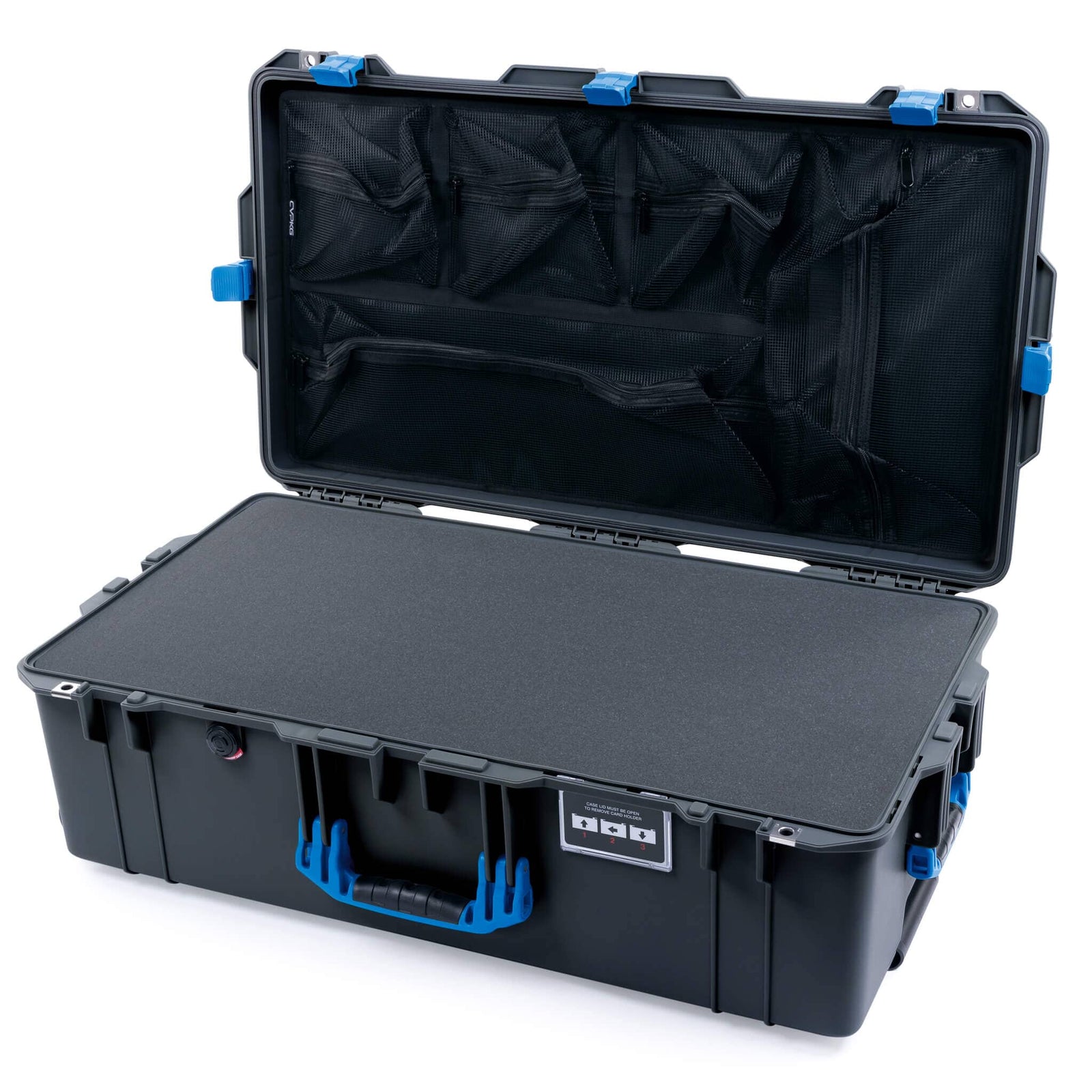 Pelican 1615 Air Case - Charcoal & Blue
