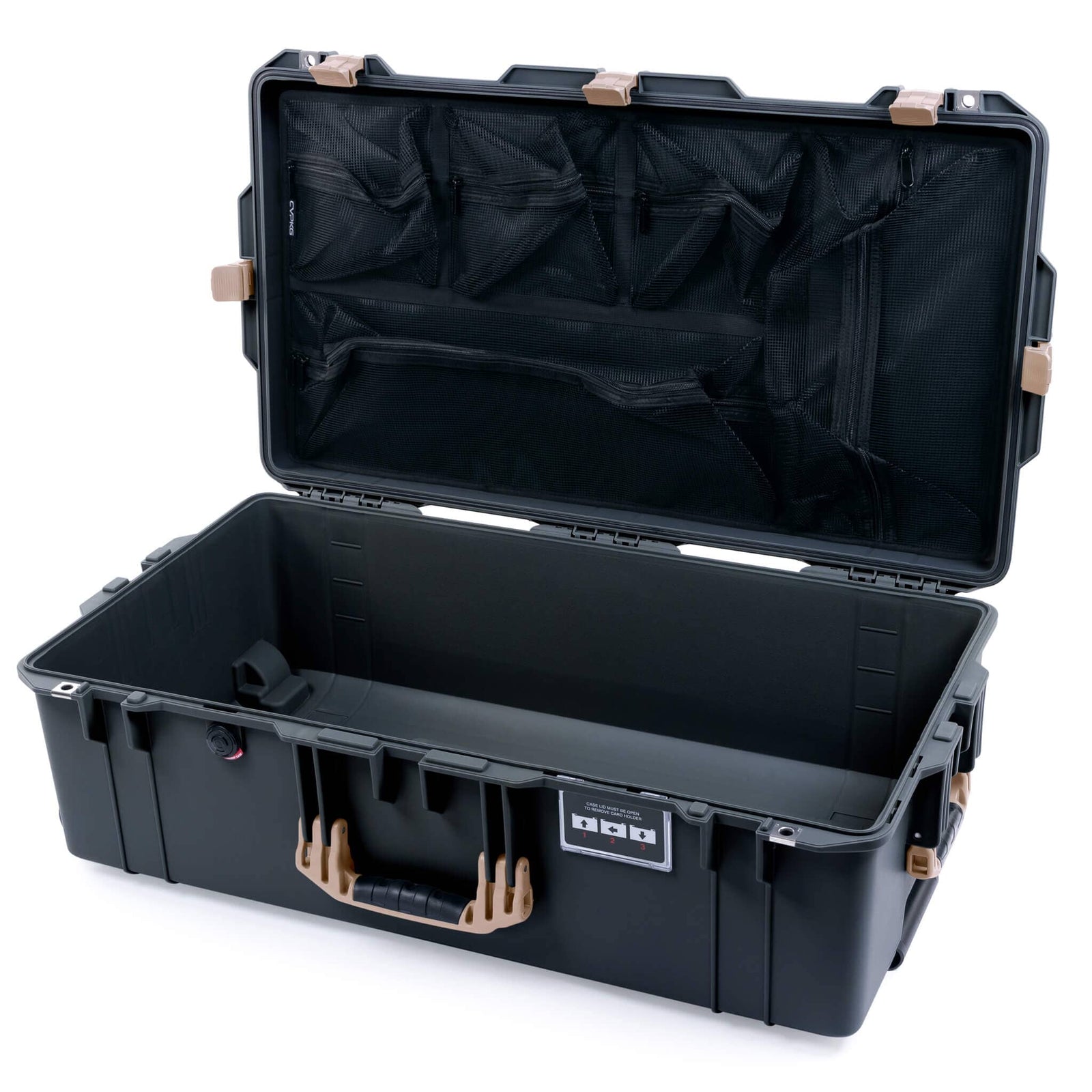 Pelican 1615 Air Case - Charcoal & Desert Tan