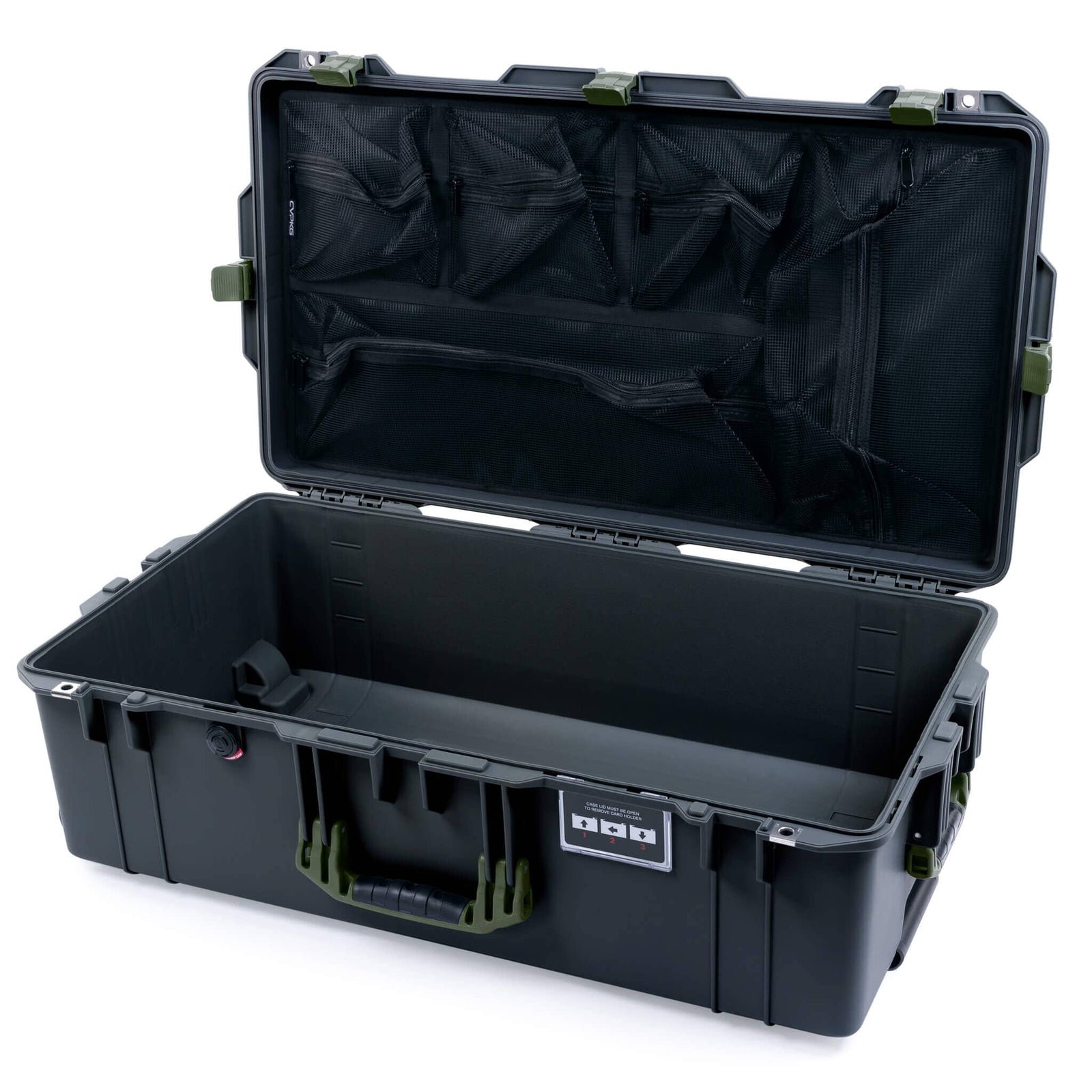 Pelican 1615 Air Case - Charcoal & OD Green