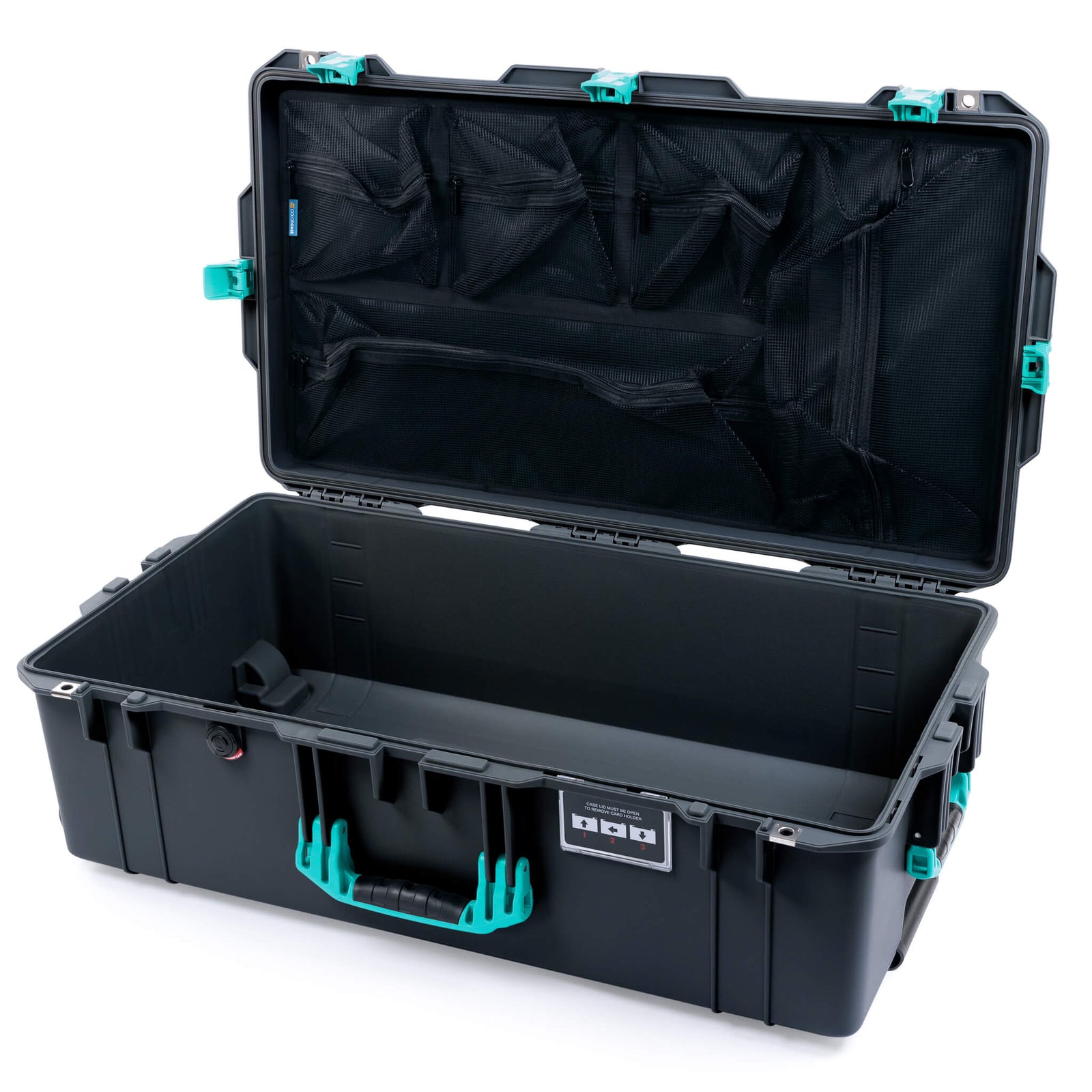 Pelican 1615 Air Case - Charcoal & Teal