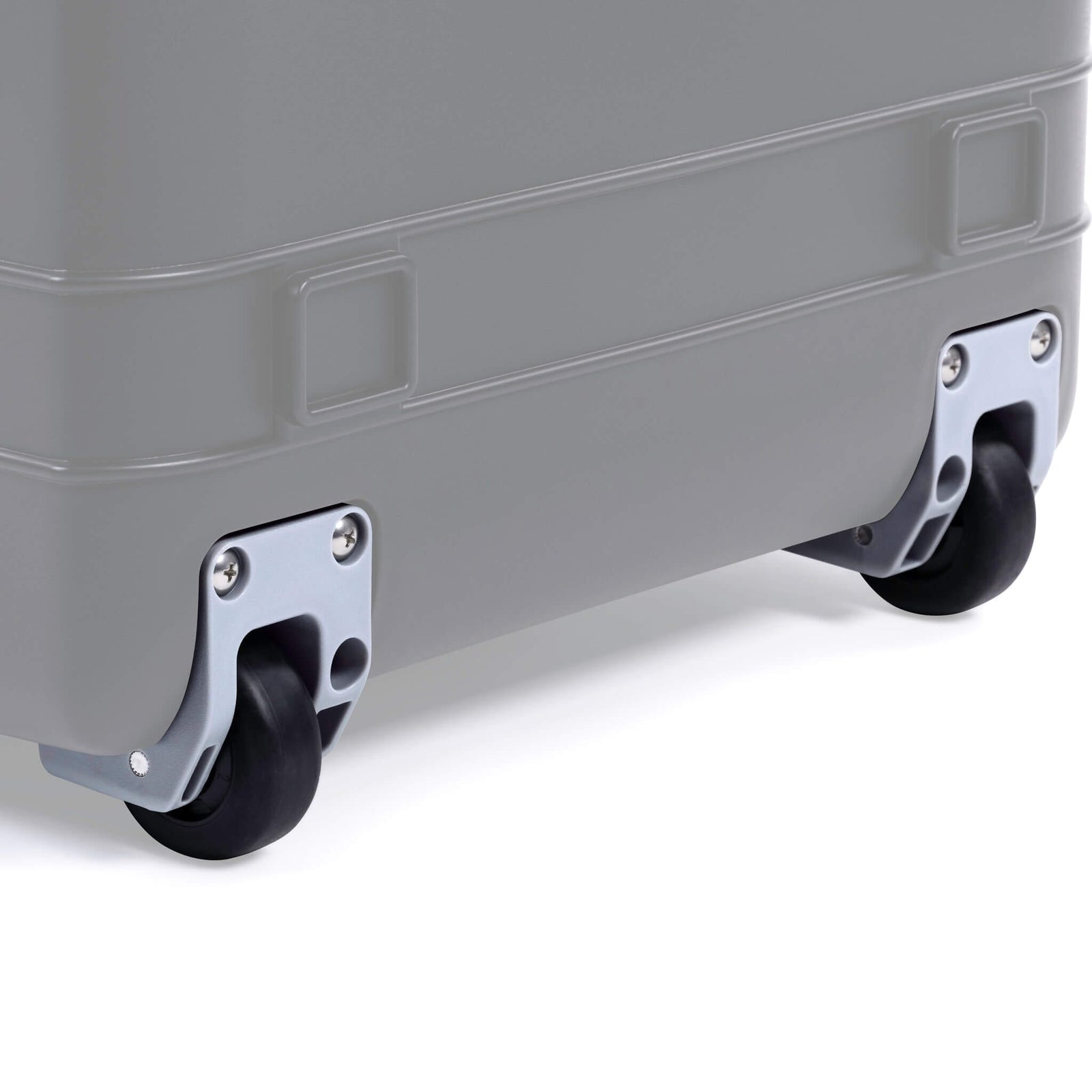 Pelican 1615 Air Replacement Trolley & Wheel Assembly, Silver ColorCase