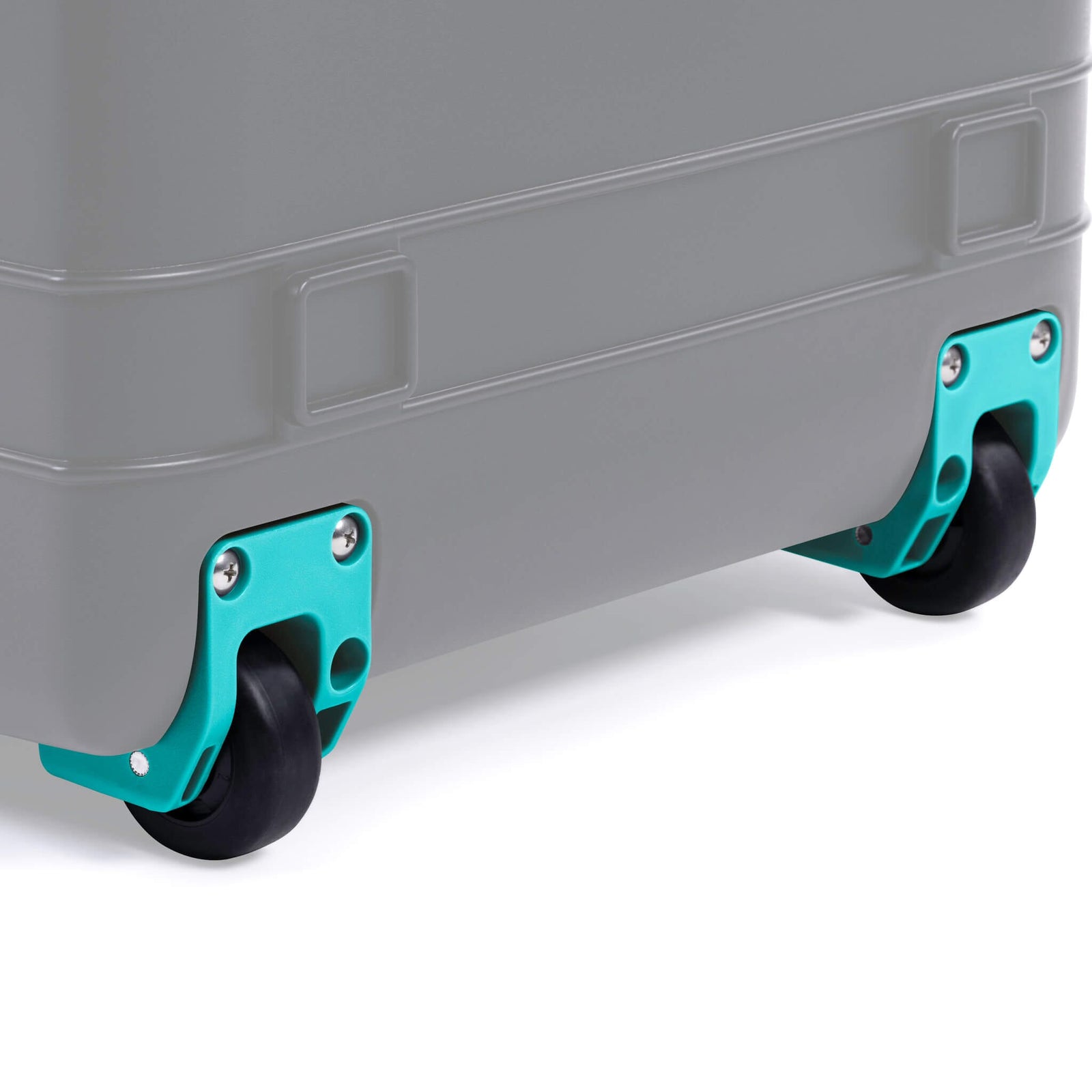 Pelican 1615 Air Replacement Trolley & Wheel Assembly, Teal ColorCase