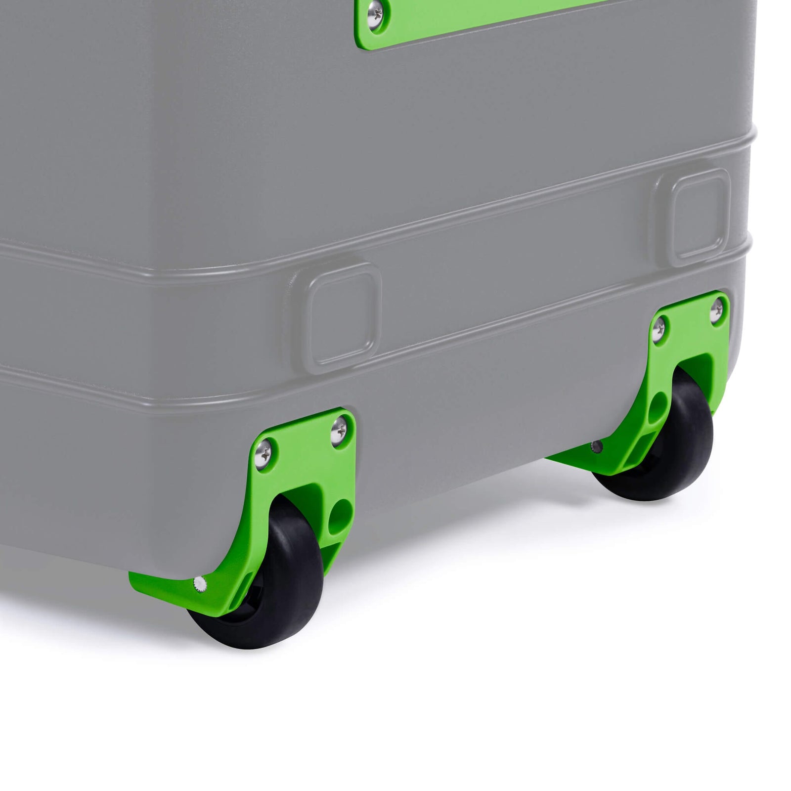 Pelican 1626 Air Replacement Trolley & Wheel Assembly, Lime Green ColorCase