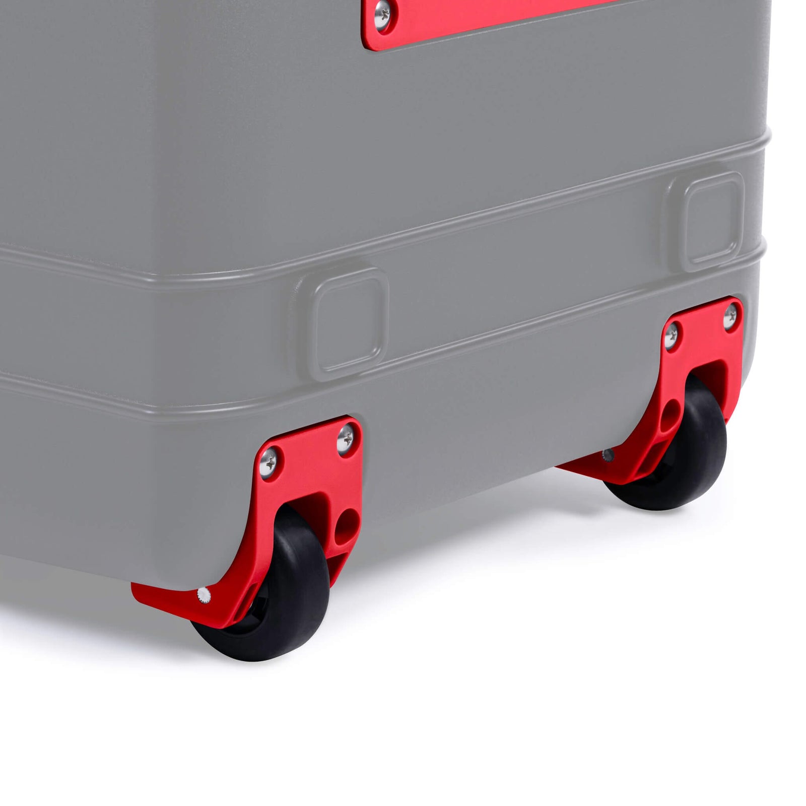 Pelican 1626 Air Replacement Trolley & Wheel Assembly, Red ColorCase