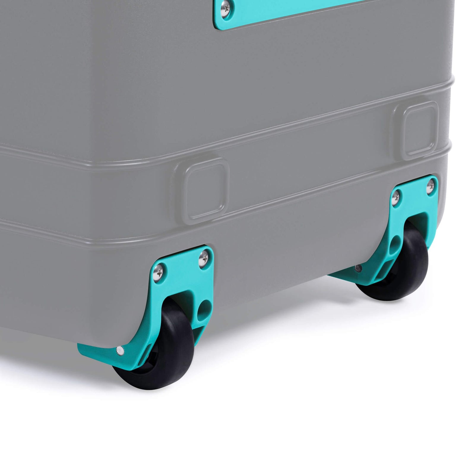 Pelican 1626 Air Replacement Trolley & Wheel Assembly, Teal ColorCase