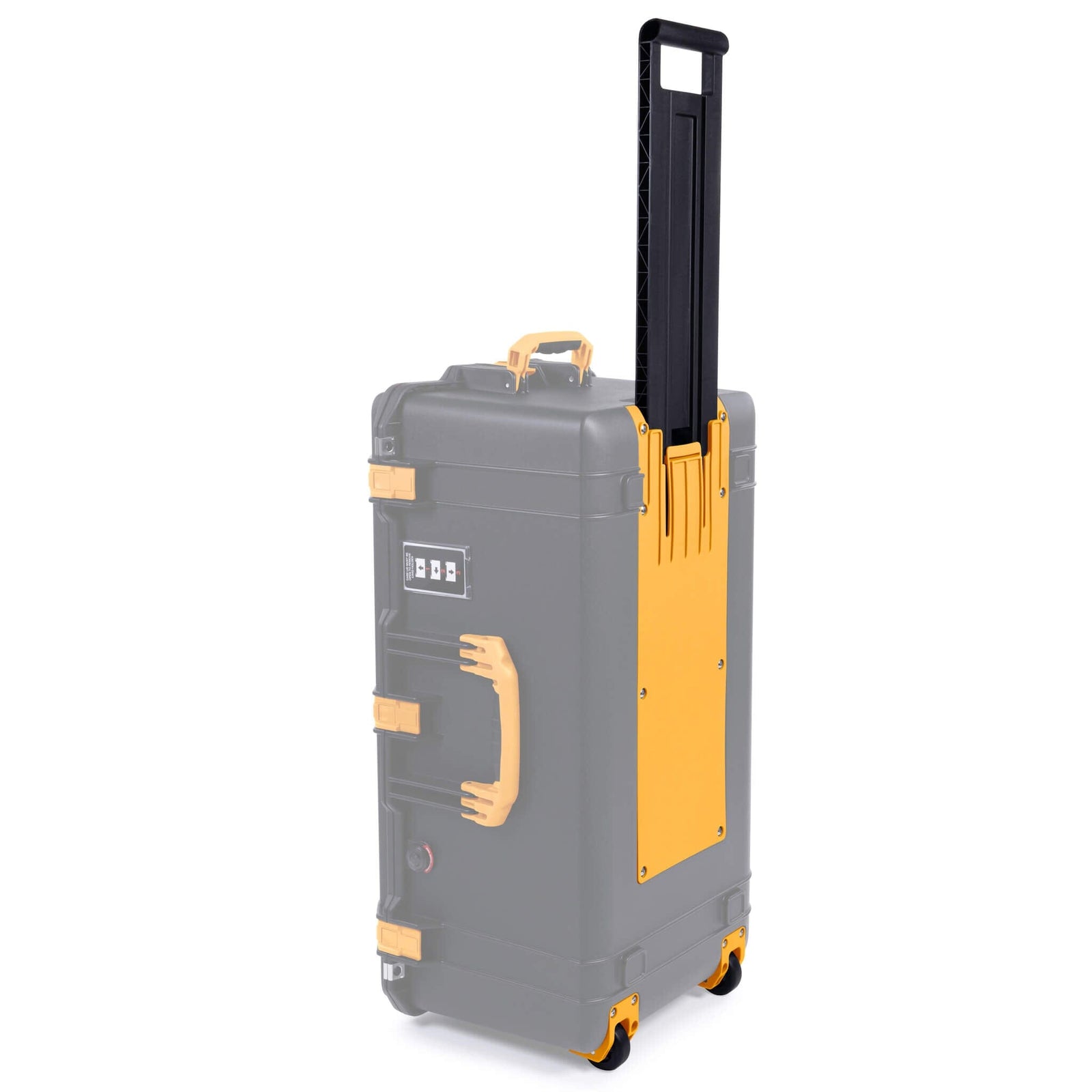 Pelican 1626 Air Replacement Trolley & Wheel Assembly, Yellow ColorCase