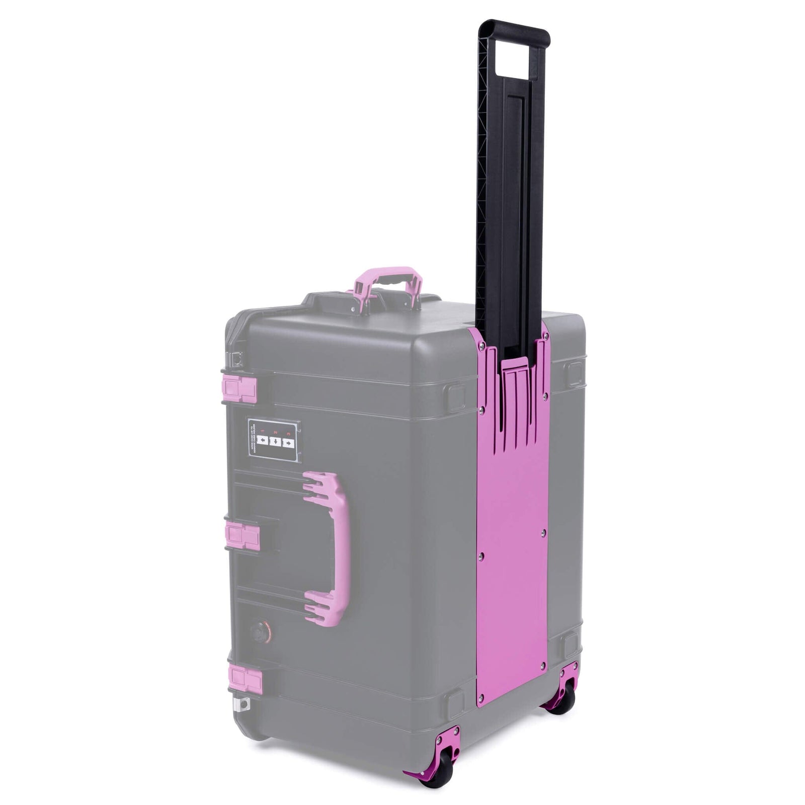 Pelican 1637 Air Replacement Trolley & Wheel Assembly, Magenta ColorCase