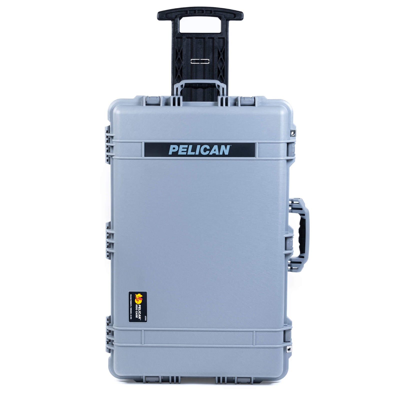 Pelican 1650 Case, Silver (Push-Button Latches) ColorCase