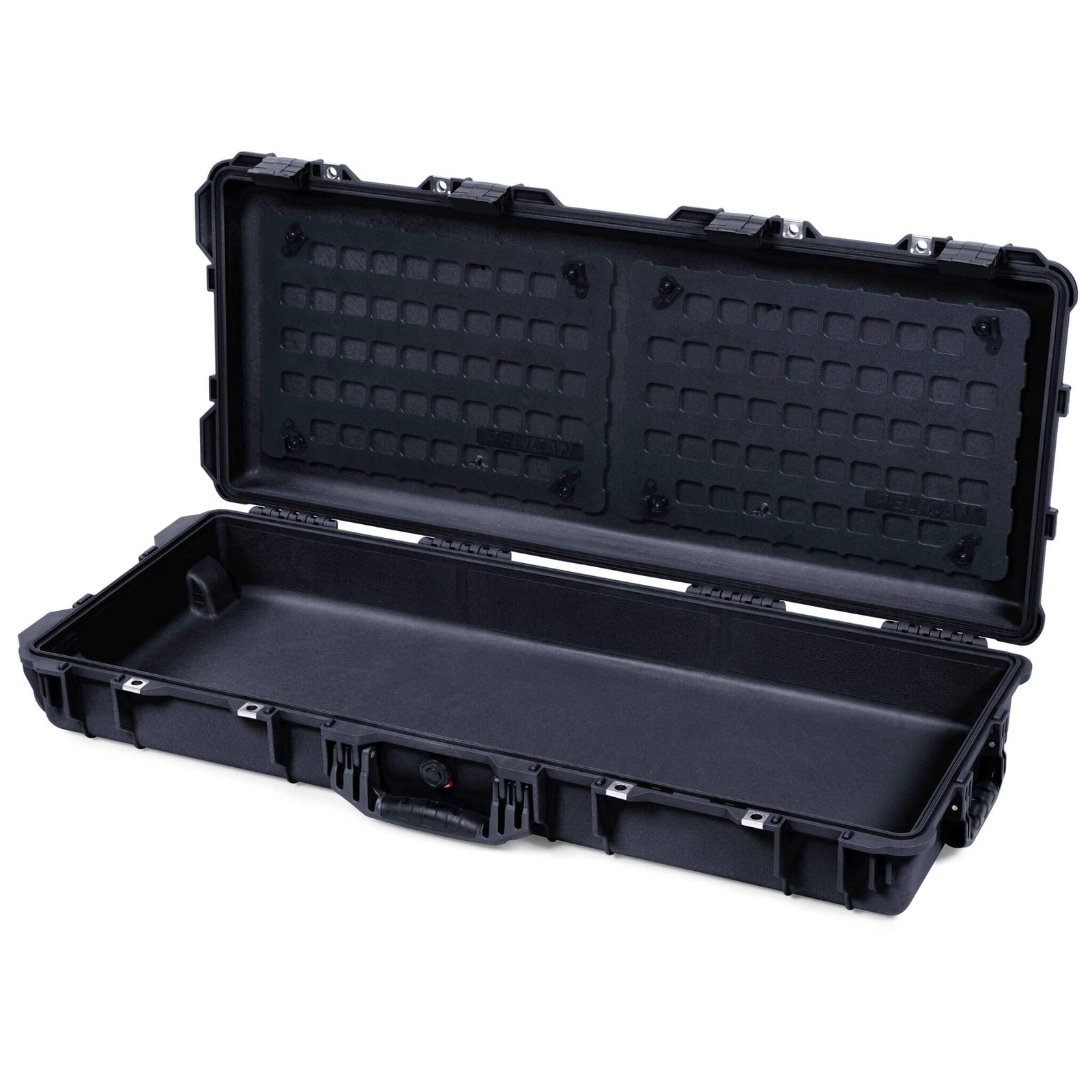 Pelican 1700 Protector Long Case, Black (Gen2) EZ-Click™ MOLLE Panels Only ColorCase 017000-0400-110-110