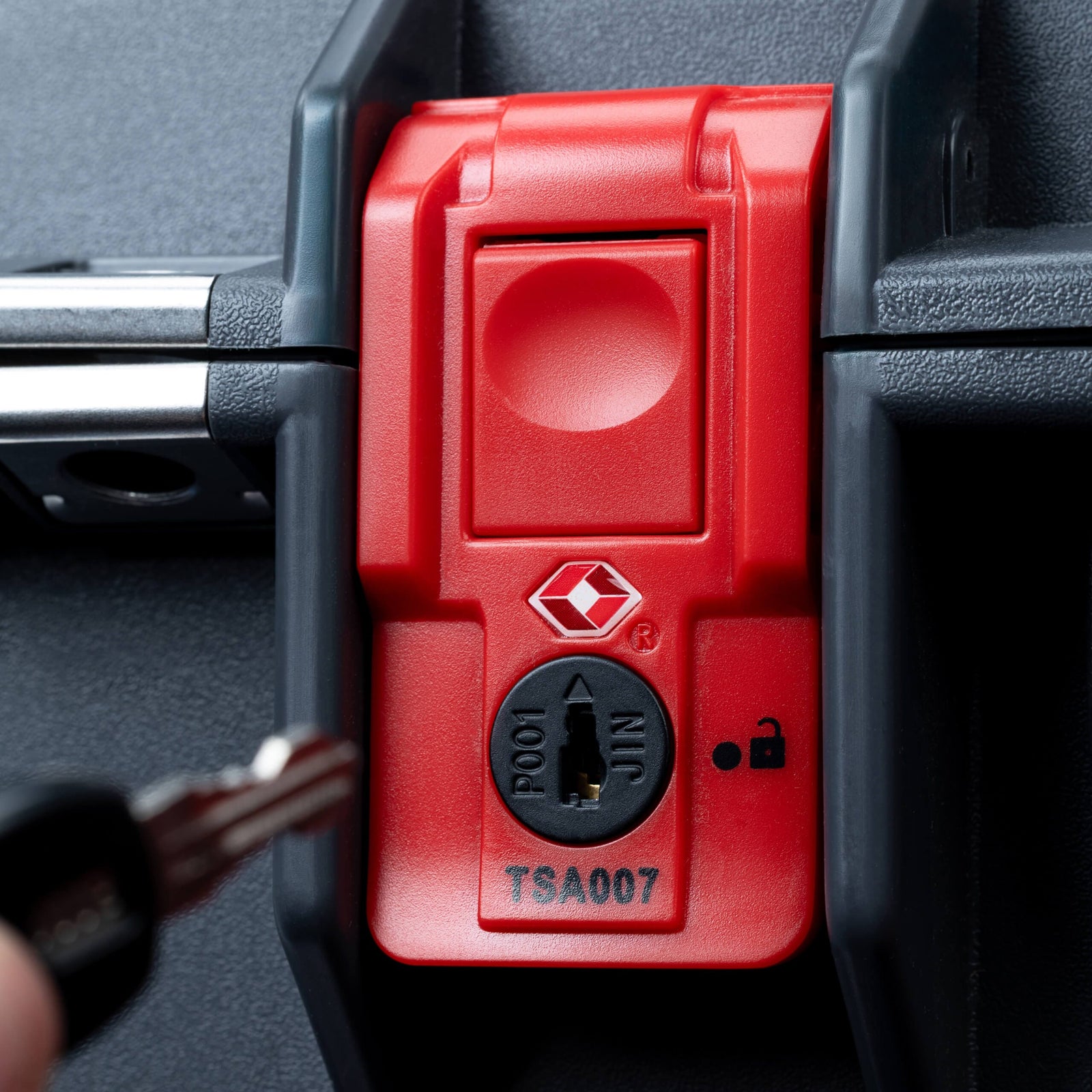 Pelican Air TSA Locking Latches, Red, Push-Button (Set of 2 with Keys) ColorCase