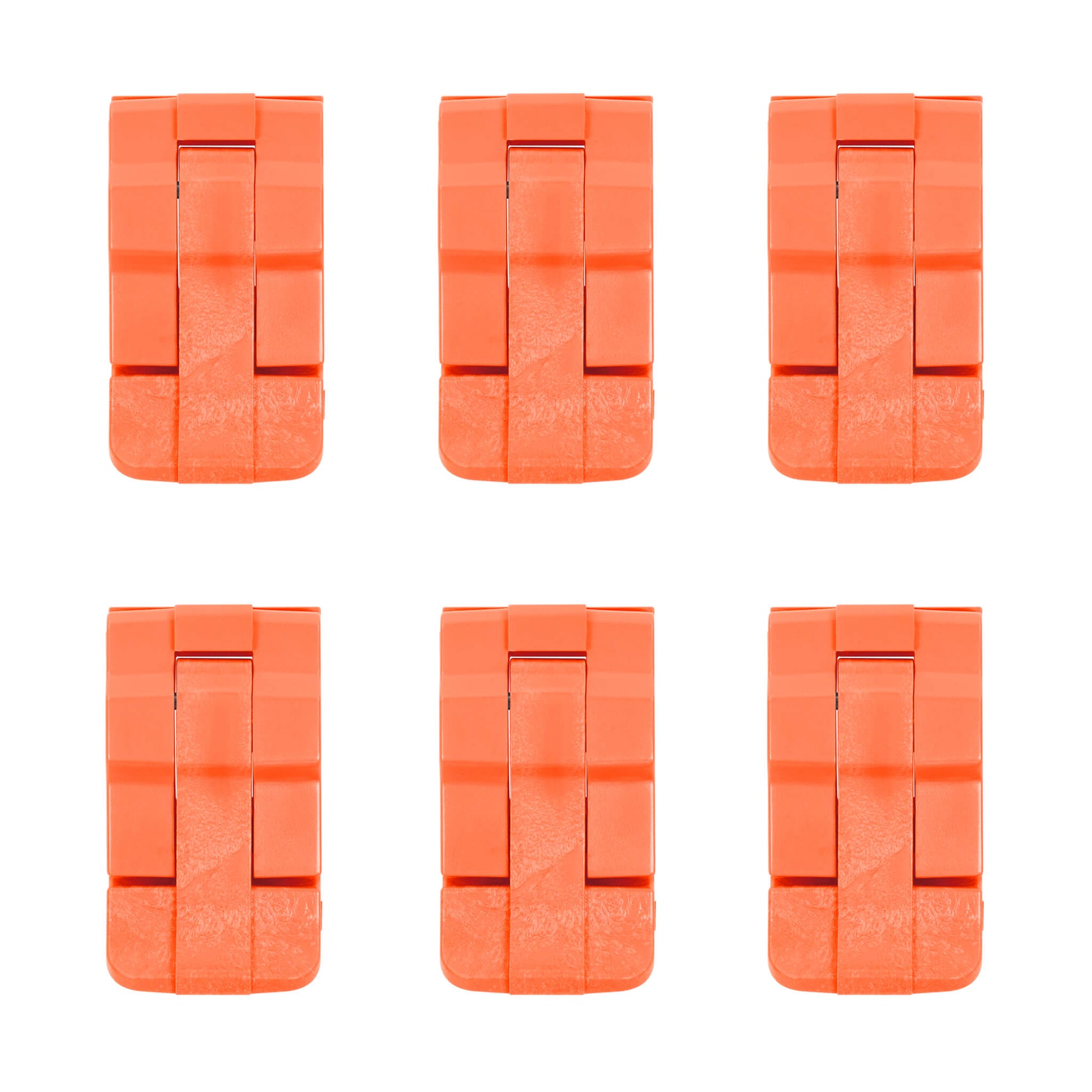 Pelican 0370 Replacement Latches, Orange (Set of 6) ColorCase 