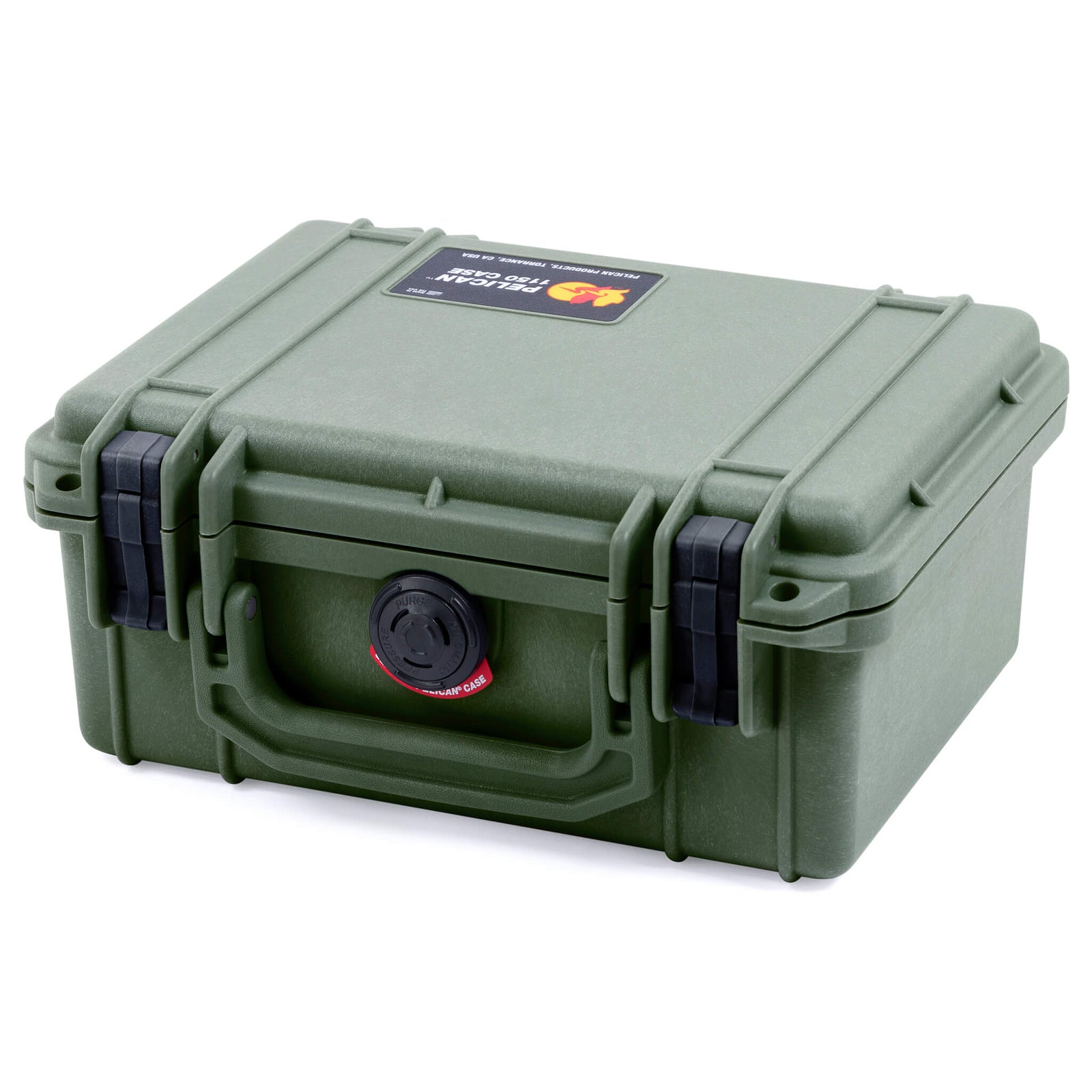 Pelican 1150 Case, OD Green with Black Latches ColorCase