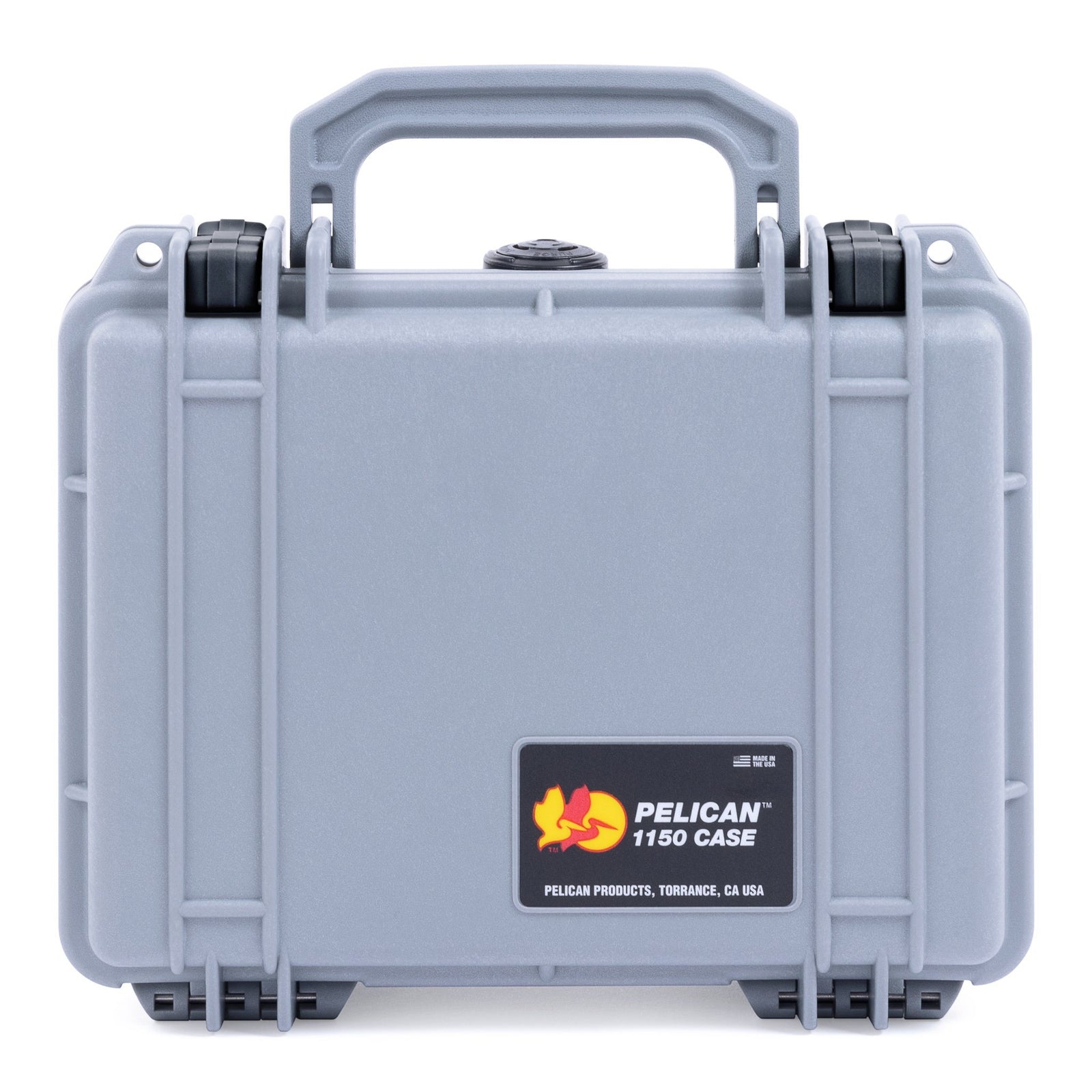 Pelican 1150 Case, Silver with Black Latches ColorCase