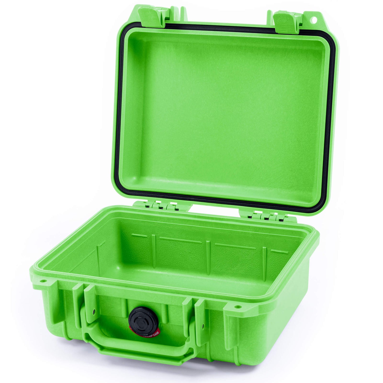 Pelican 1200 Case, Lime Green None (Case Only) ColorCase 012000-0000-300-300