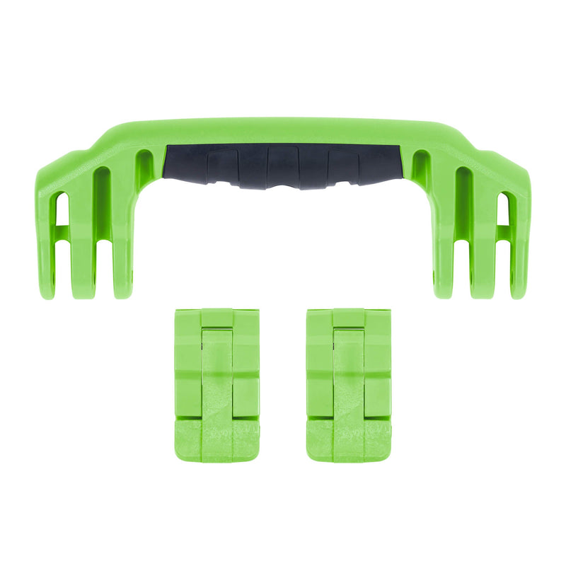 Pelican 1450 Replacement Handle & Latches, Lime Green (Set of 1 Handle, 2 Latches) ColorCase 