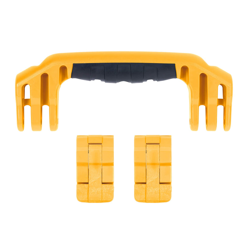 Pelican 1450 Replacement Handle & Latches, Yellow (Set of 1 Handle, 2 Latches) ColorCase 