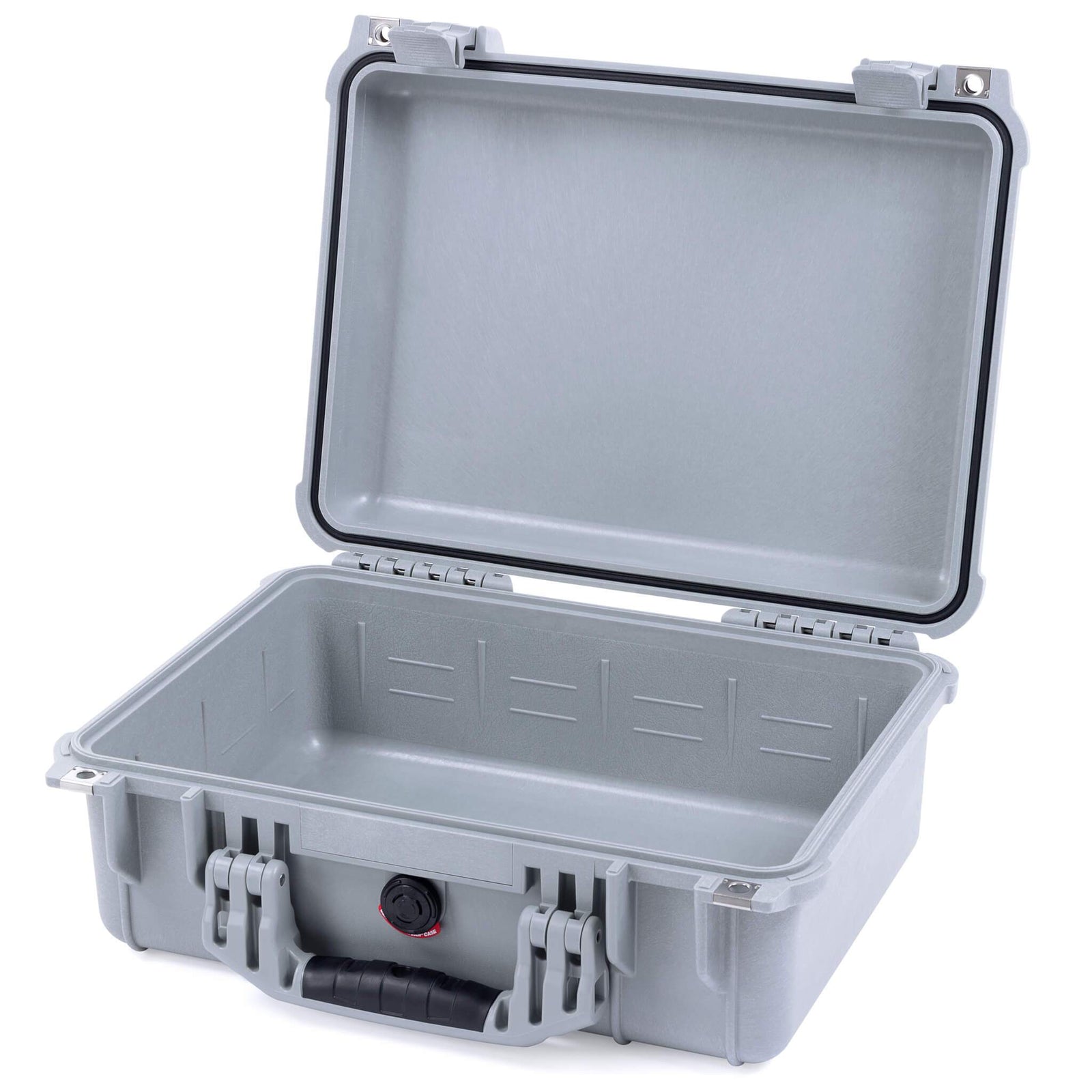 Pelican 1450 Case, Silver None (Case Only) ColorCase 014500-0000-180-180