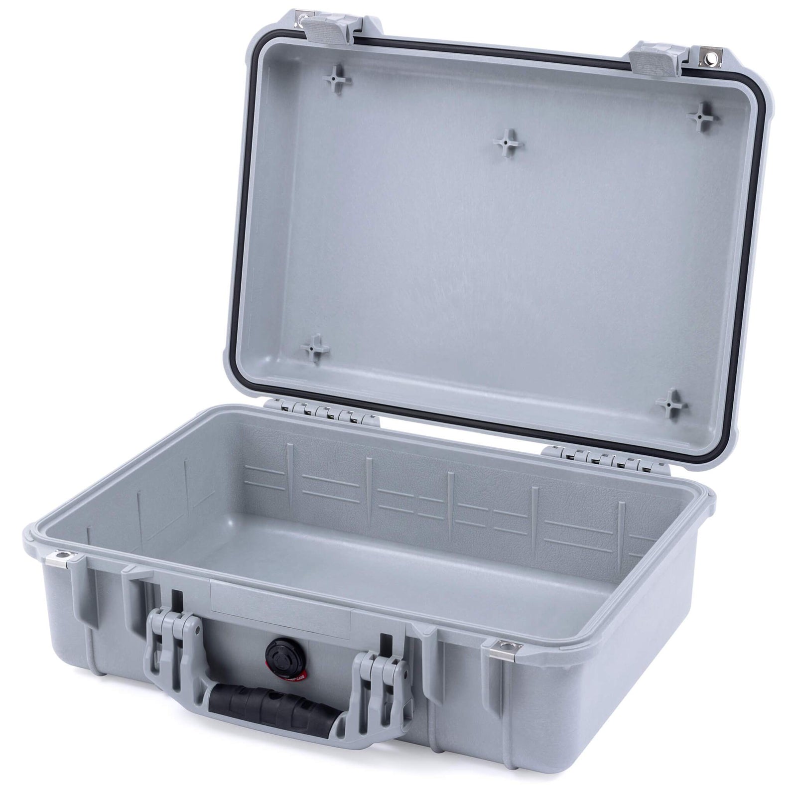Pelican 1500 Case, Silver None (Case Only) ColorCase 015000-0000-180-180