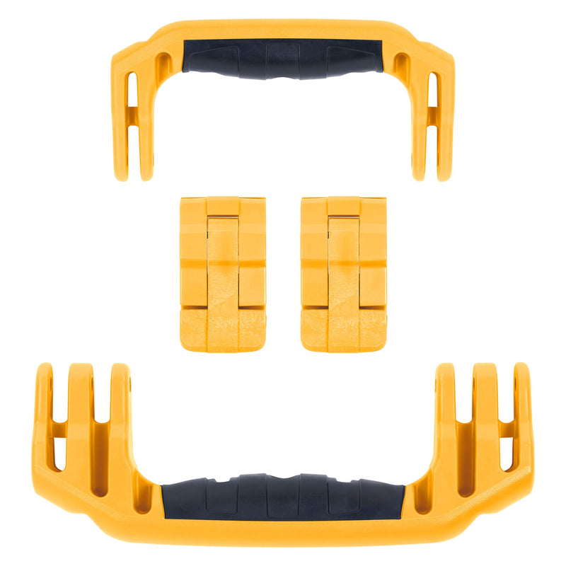 Pelican 1510 Replacement Handles & Latches, Yellow (Set of 2 Handles, 2 Latches) ColorCase 