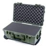 Pelican 1510 Case, OD Green Pick & Pluck Foam with Convolute Lid Foam ColorCase 015100-0001-130-130