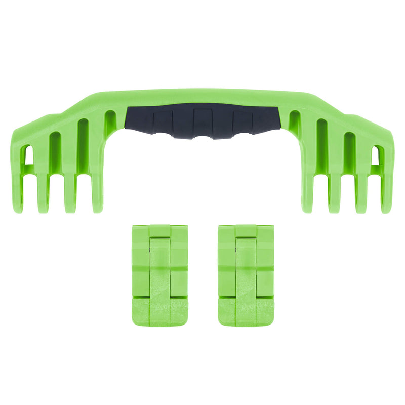 Pelican 1520 Replacement Handle & Latches, Lime Green (Set of 1 Handle, 2 Latches) ColorCase 