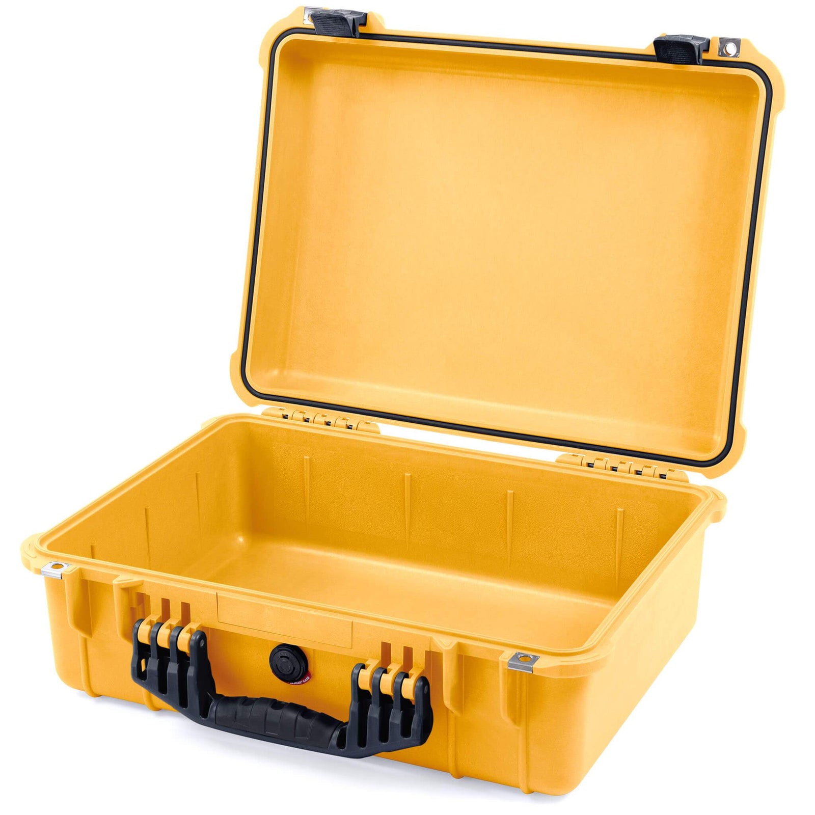 Pelican 1520 Case, Yellow with Black Handle & Latches None (Case Only) ColorCase 015200-0000-240-110