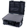 Pelican 1560 Case, Black Pick & Pluck Foam with Mesh Lid Organizer ColorCase 015600-0101-110-110