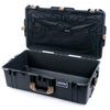 Pelican 1615 Air Case, Charcoal with Desert Tan Handles & Latches Combo-Pouch Lid Organizer Only ColorCase 016150-0300-520-310