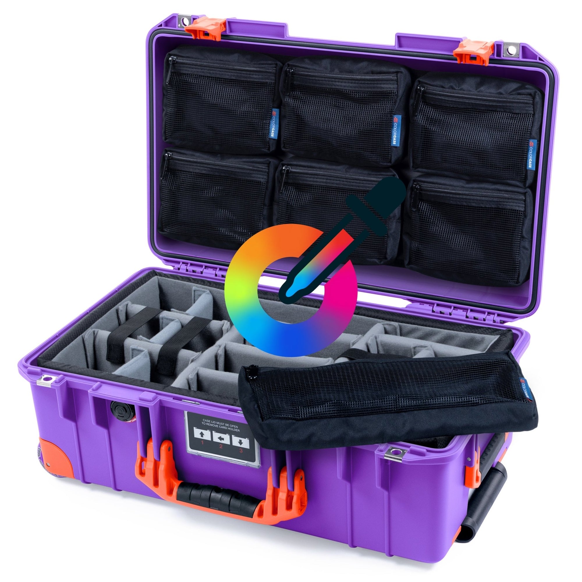 Pelican 1525 Air TrekPak Kit, Customizable Padded Divider System