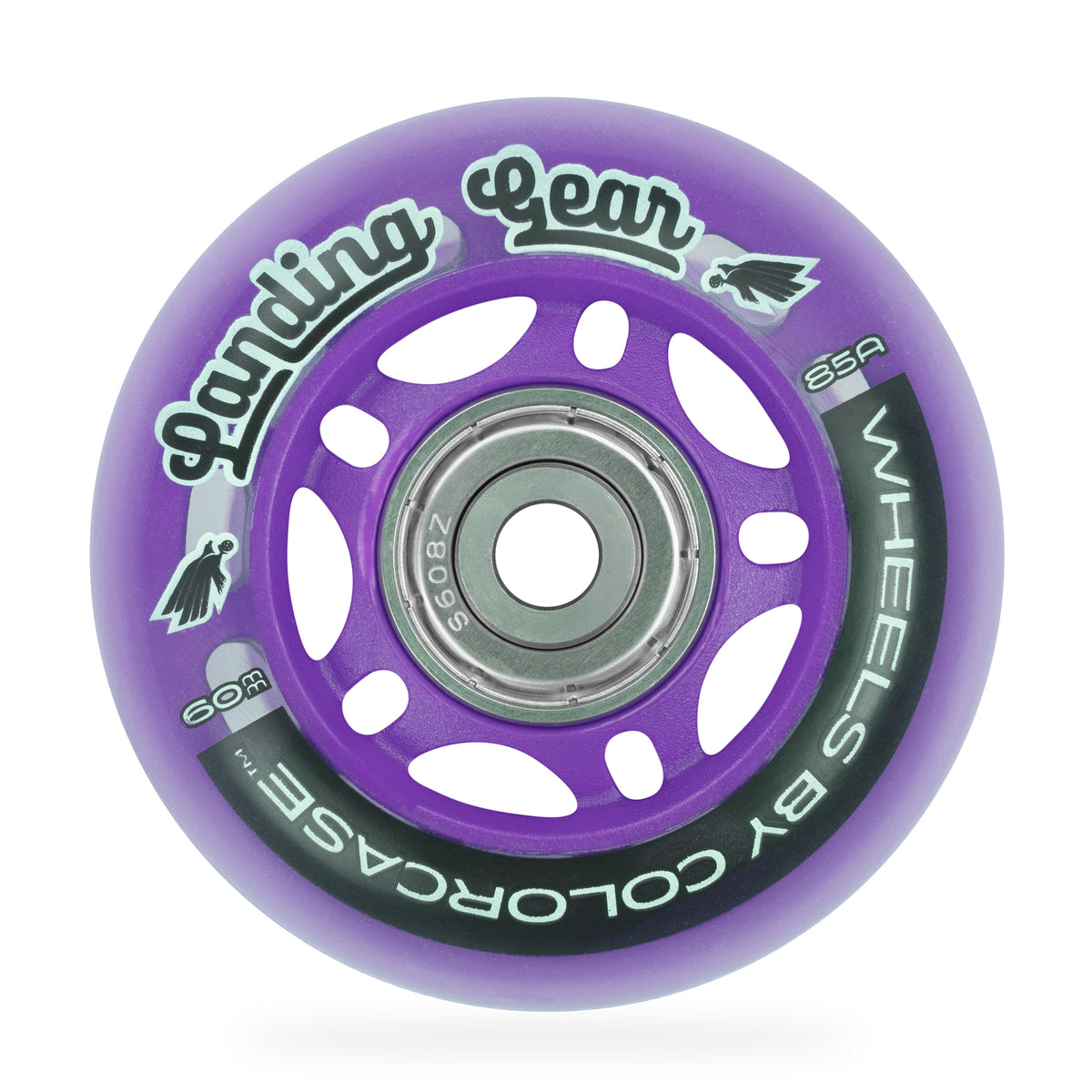 ColorCase Landing Gear Wheels for Pelican AIR Cases - Purple
