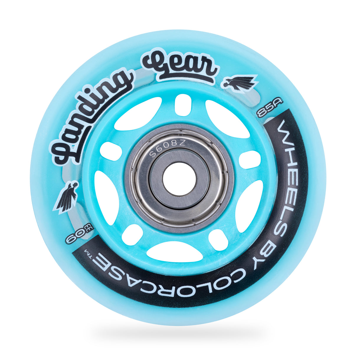 ColorCase Landing Gear Wheels for Pelican AIR Cases - Teal
