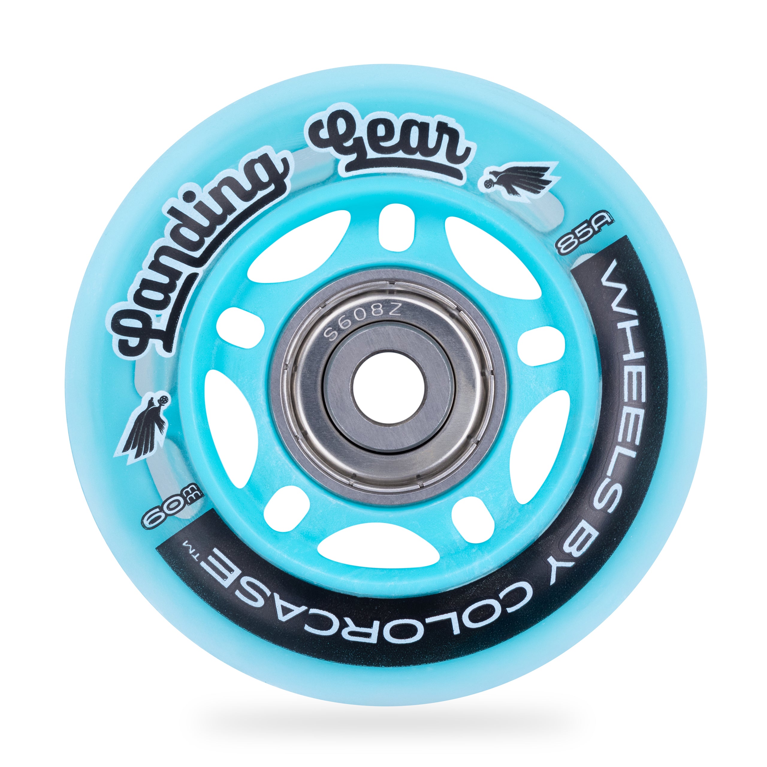 ColorCase Landing Gear Wheels for Pelican AIR Cases - Teal