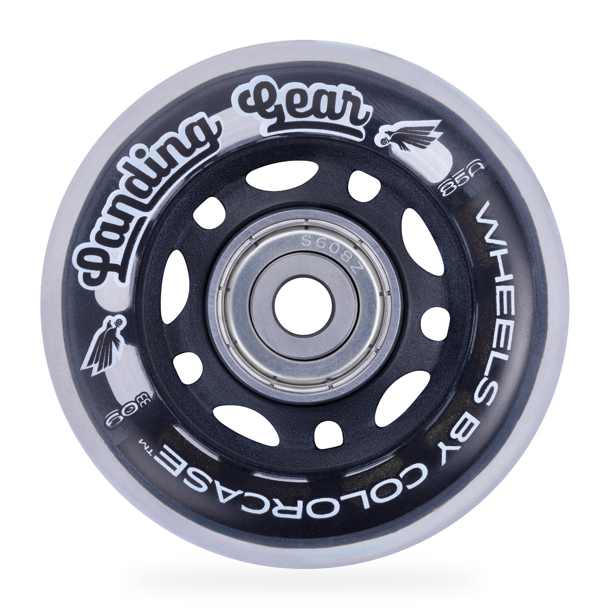 Black - ColorCase Landing Gear Wheels for Pelican Protector 1510 and 1560 Cases