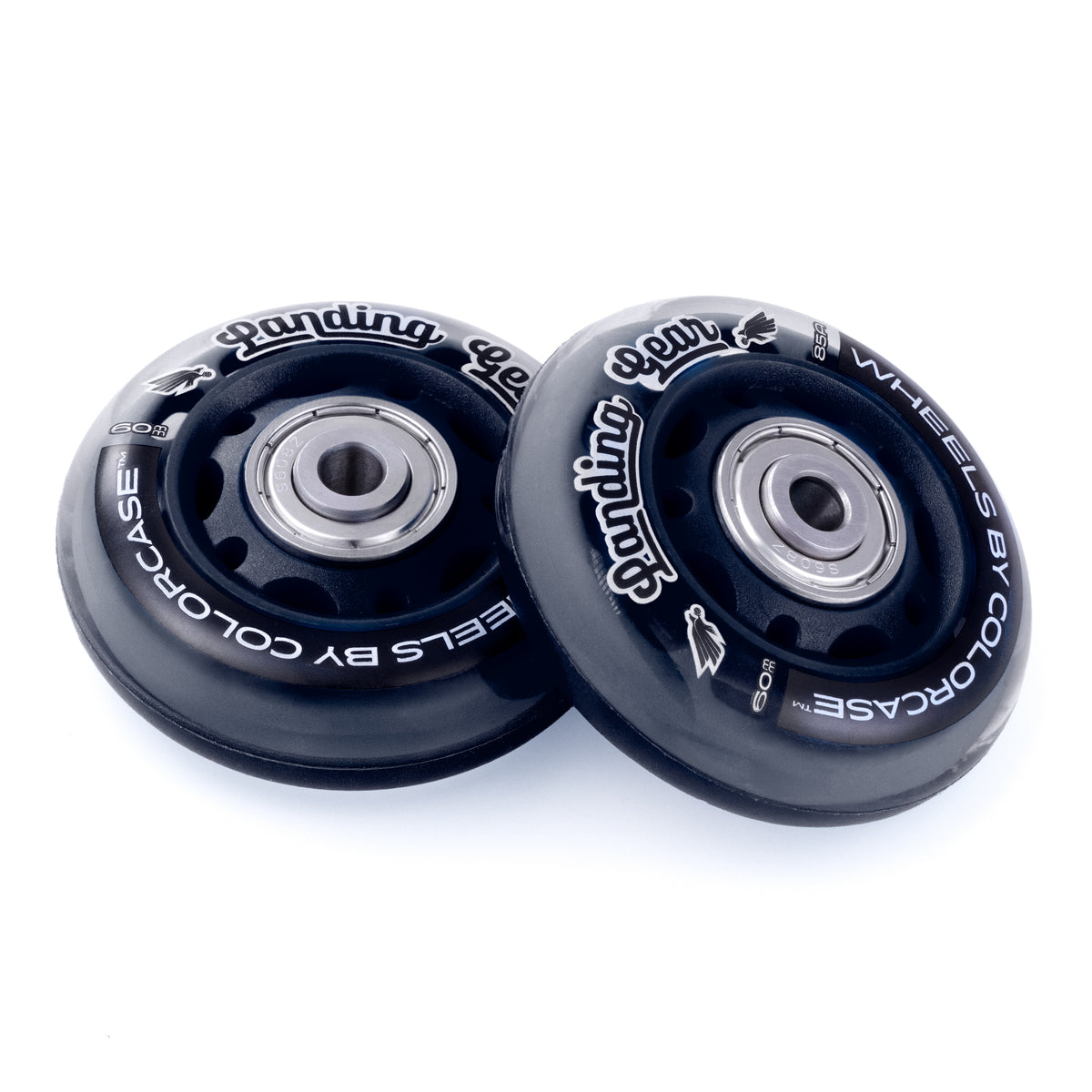 Black - ColorCase Landing Gear Wheels for Pelican Protector 1510 and 1560 Cases