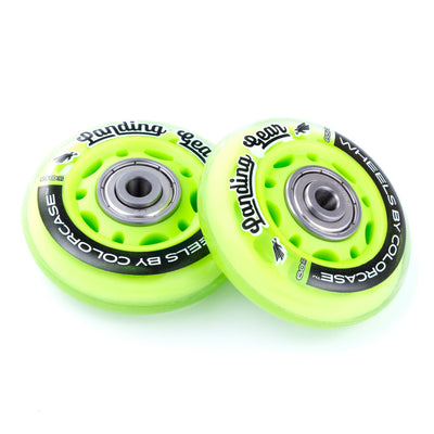 ColorCase Landing Gear Wheels for Pelican 1510/1560 Protector Cases - Lime Green ColorCase