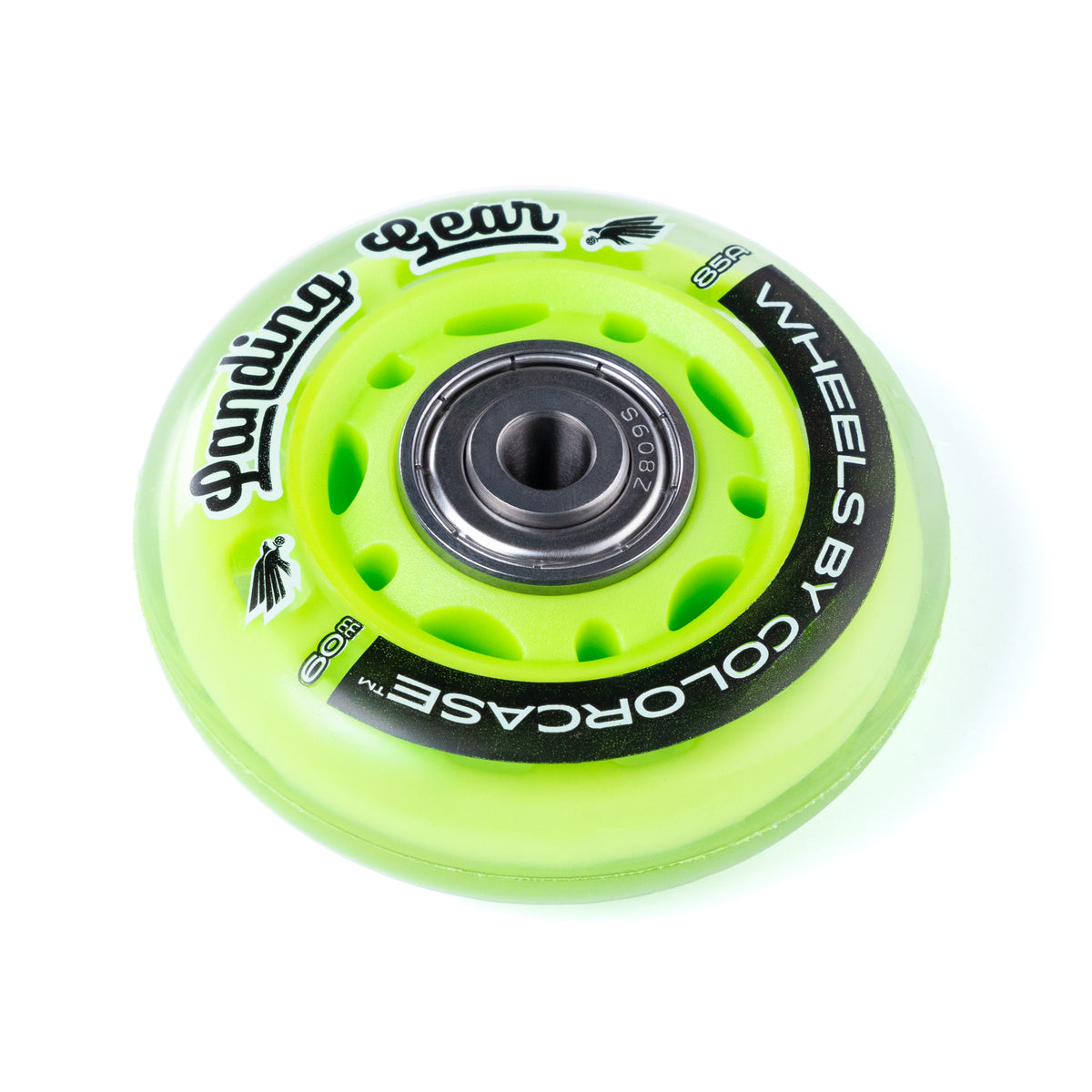 Lime Green - ColorCase Landing Gear Wheels for Pelican Protector 1510 and 1560 Cases