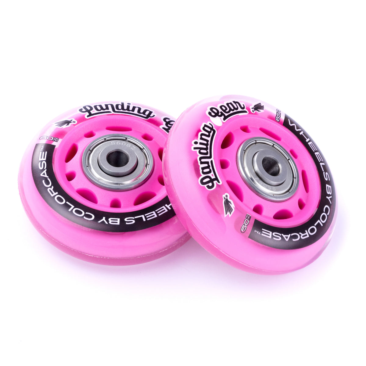 Magenta - ColorCase Landing Gear Wheels for Pelican Protector 1510 and 1560 Cases