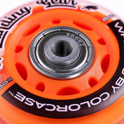 ColorCase Landing Gear Wheels for Pelican 1510/1560 Protector Cases - Orange ColorCase