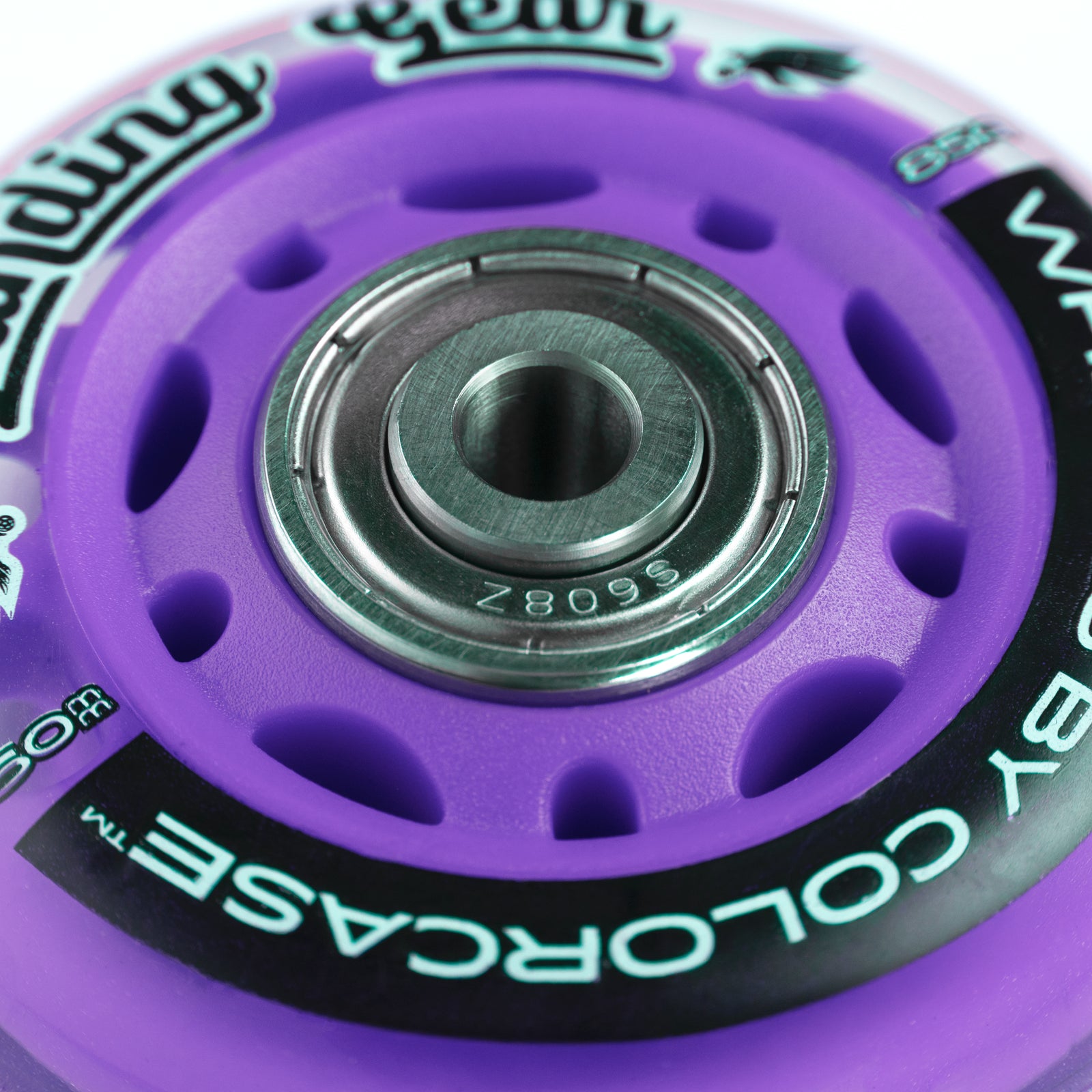 Purple - ColorCase Landing Gear Wheels for Pelican Protector 1510 and 1560 Cases