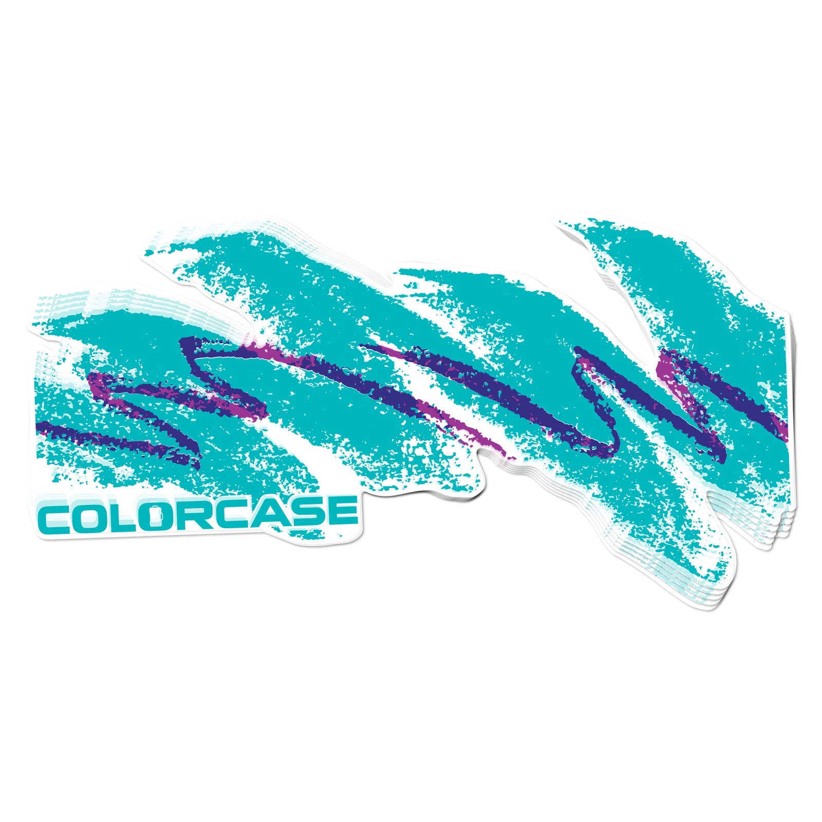 Retro Remix Paper Cup Splash Die Cut Sticker