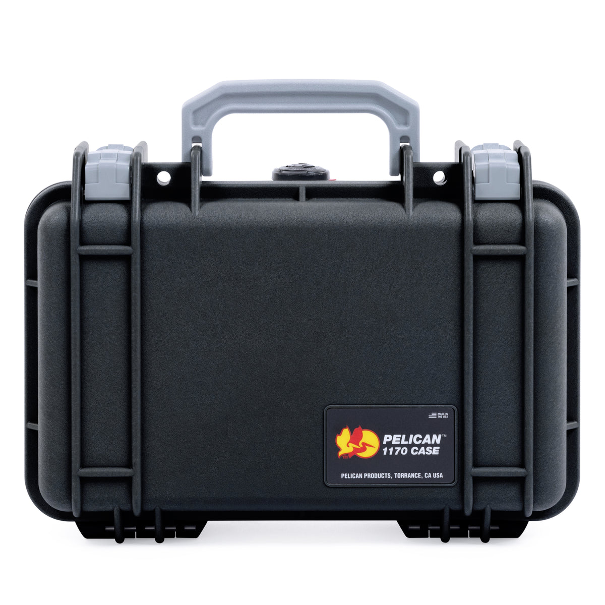 Pelican 1170 Case - Black &amp; Silver - None (Case Only)