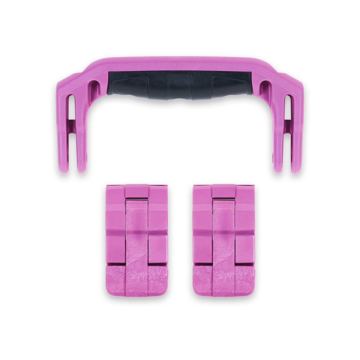 Pelican 1400 Replacement Handle &amp; Latches Set - Magenta -