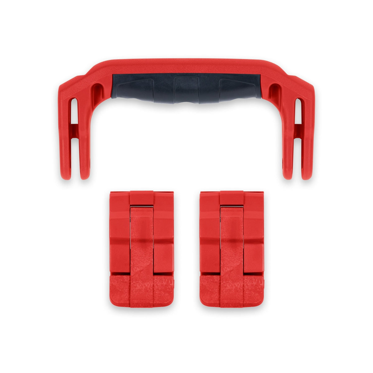 Pelican 1400 Replacement Handle &amp; Latches Set - Red -