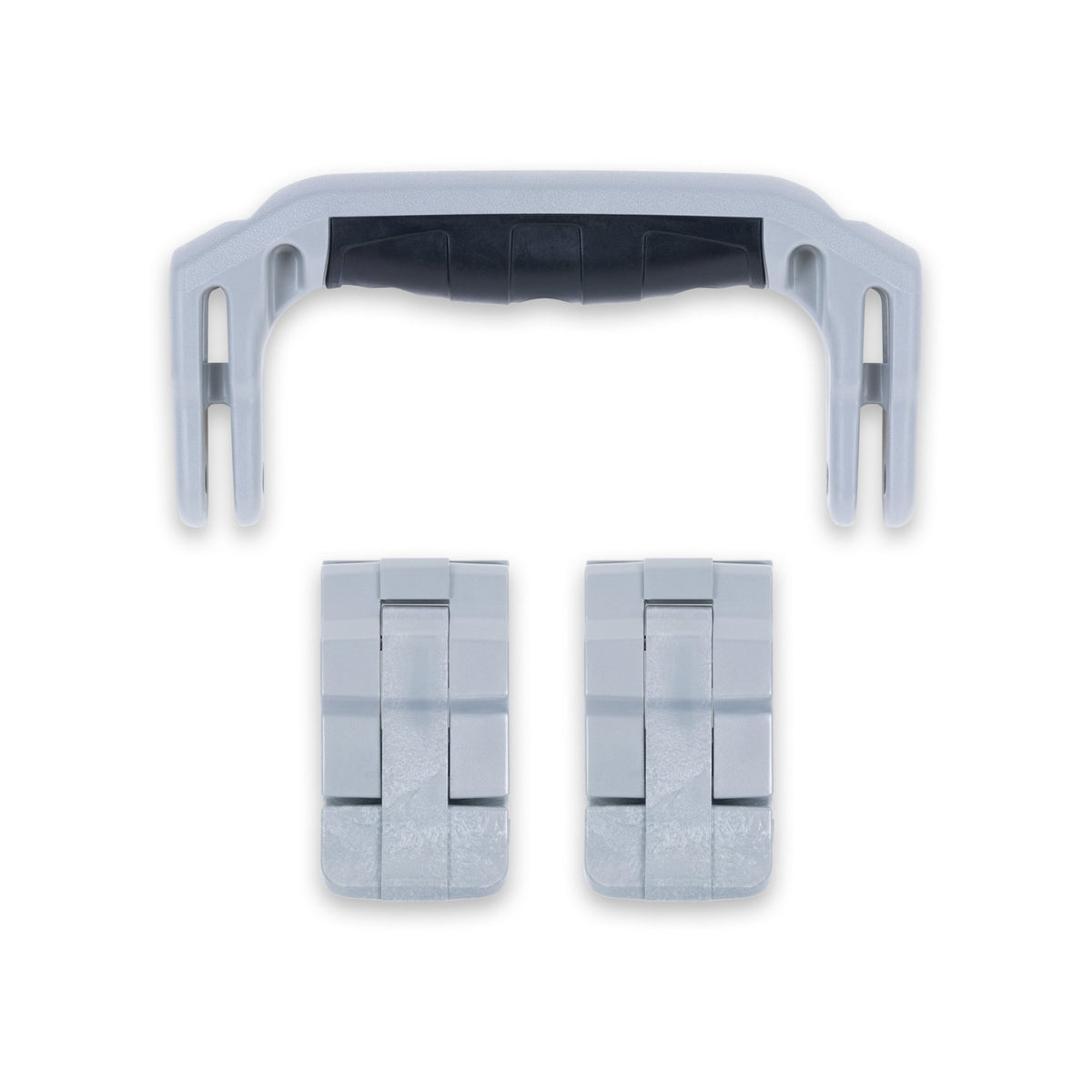 Pelican 1400 Replacement Handle &amp; Latches Set - Silver -