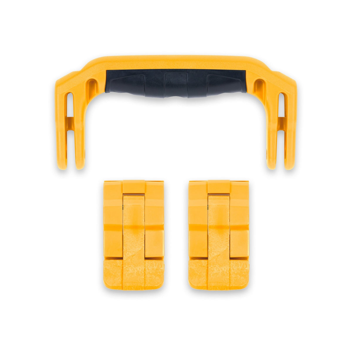 Pelican 1400 Replacement Handle &amp; Latches Set - Yellow -