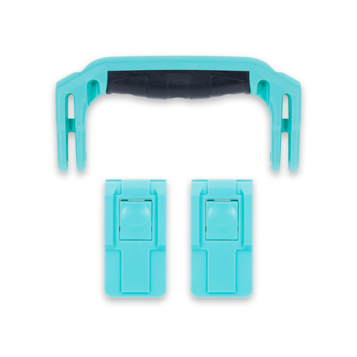 Pelican 1400 Replacement Handle &amp; Latches Set - Teal (1 Handle, 2 Push-Button Latches) -