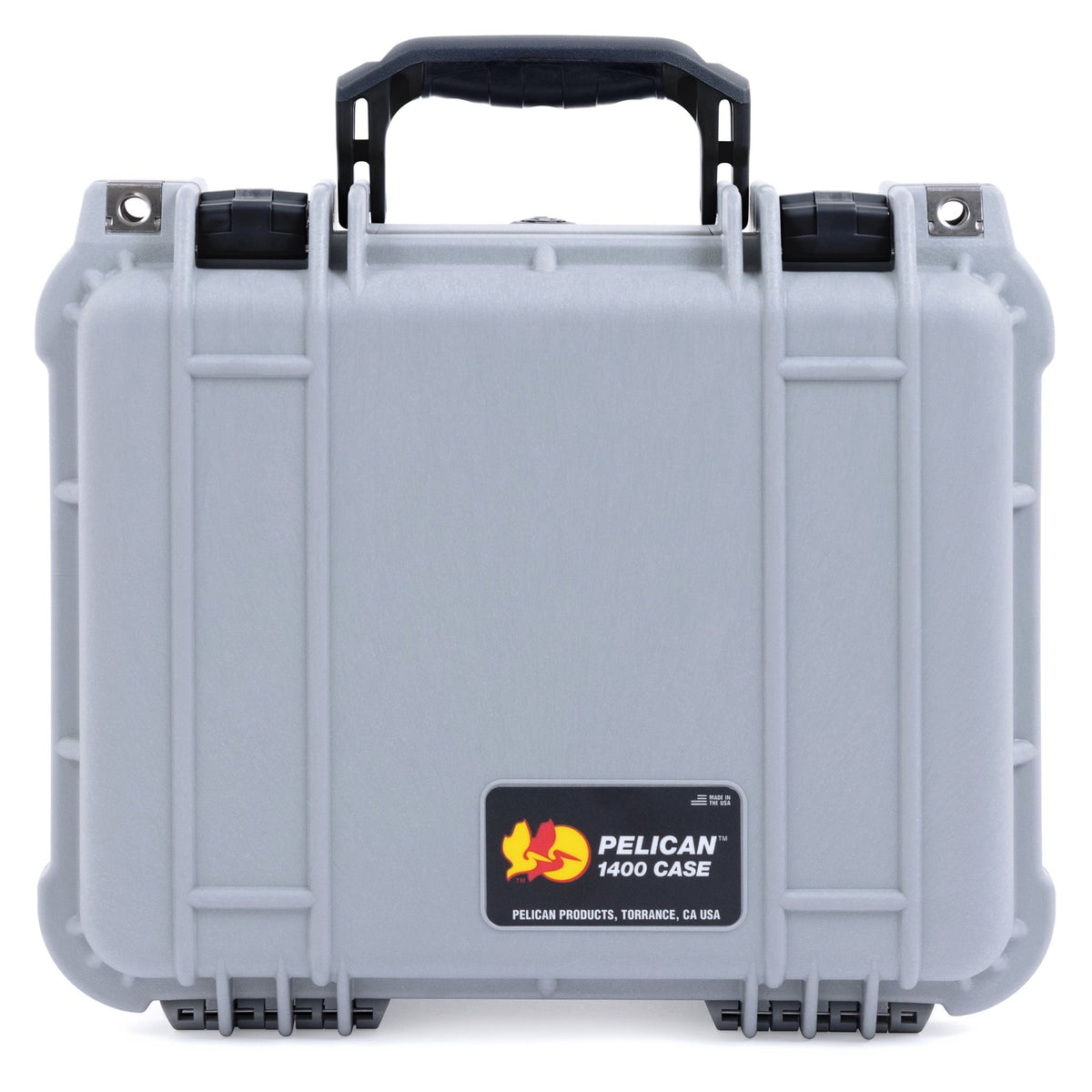 Pelican 1400 Case - Silver &amp; Black - Empty