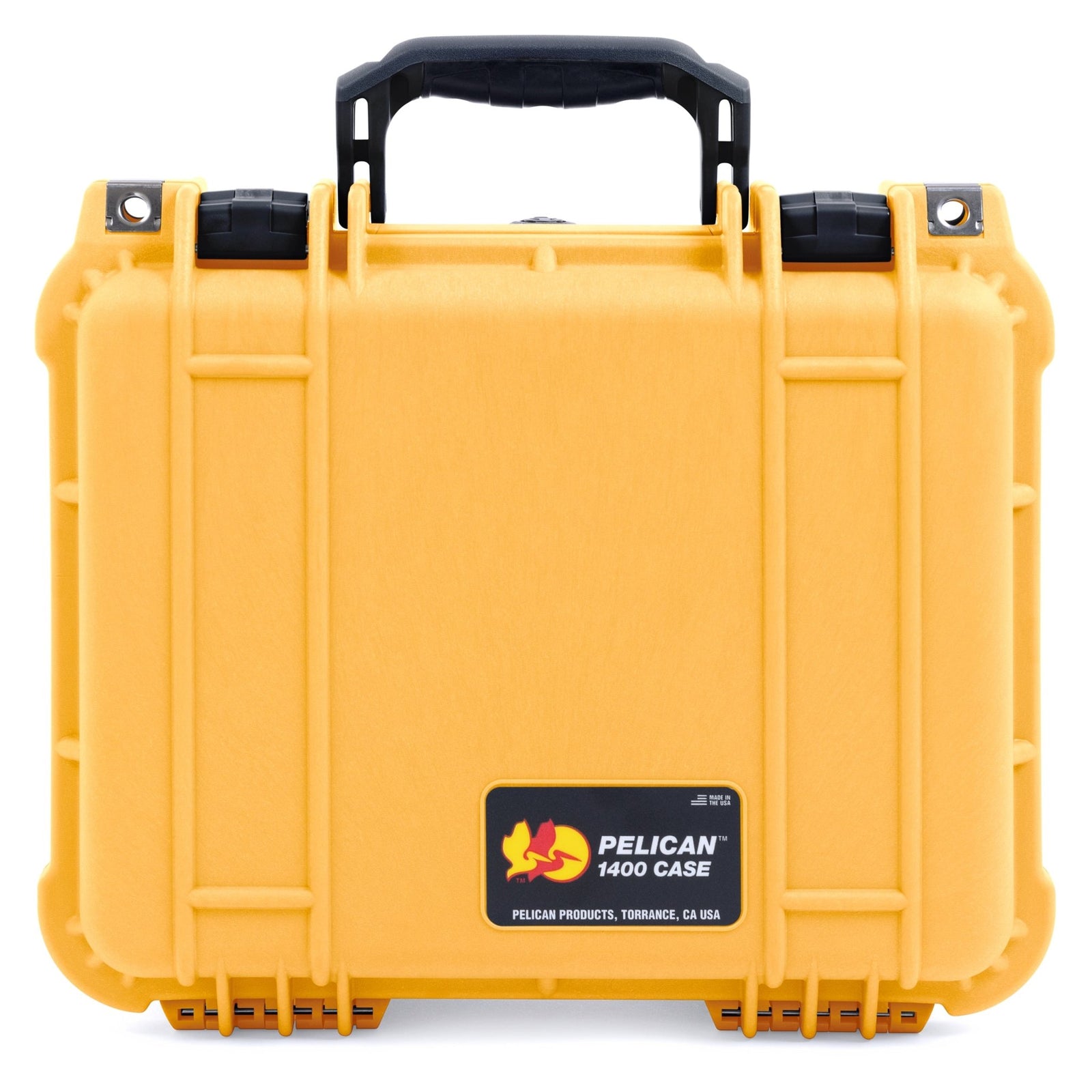 Pelican 1400 Case - Yellow & Black - Empty